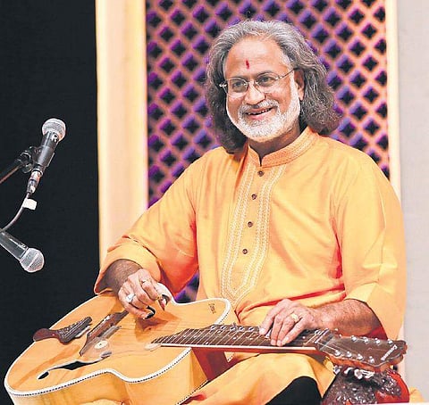 Grammy awardee veena player Pandit Vishwa Mohan Bhatt