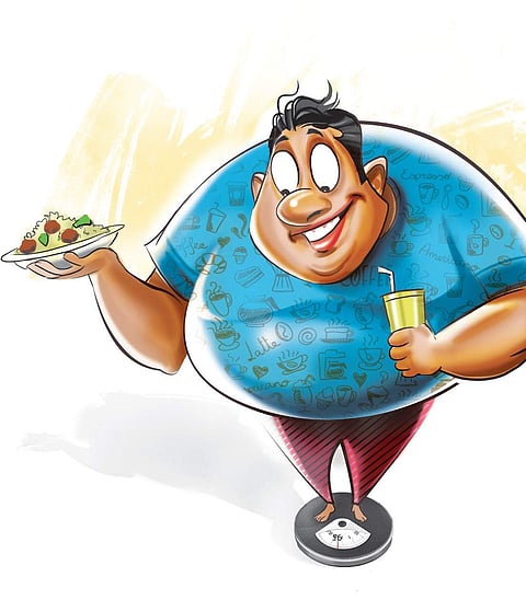 Obesity can make your body home for diabetes