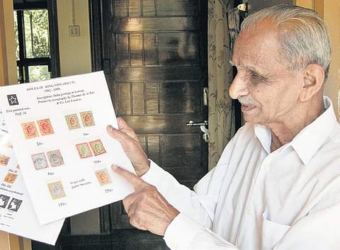 Philatelist and coin collector Krishna Gopalkrishna Kadekodi