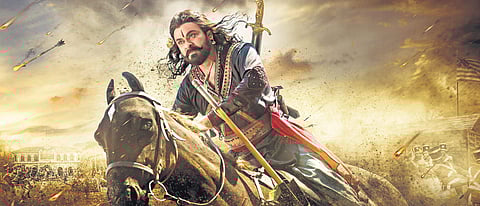 Chiranjeevi in 'Sye Raa Narasimha Reddy'.