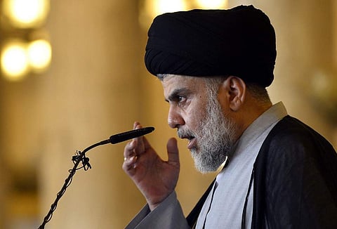 Iraqi Shiite cleric and political leader Moqtada al-Sadr. (Photo| AFP)