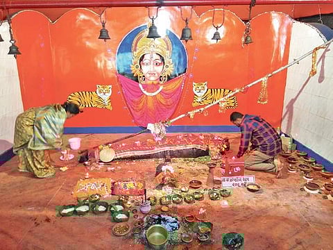 Where the ‘holy cannon’ is worshipped on Dussehra
