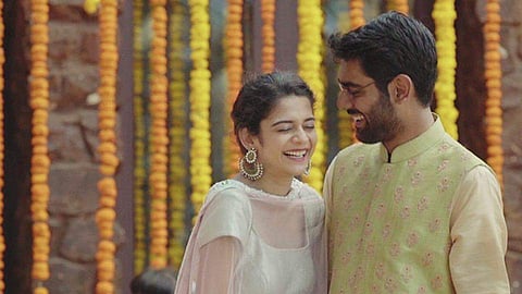 Mithila Palkar and Dhruv Sehgal in 'Little Things'.