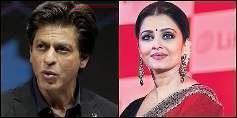 (Left) SRK and (right) Aishwarya Rai Bachchan