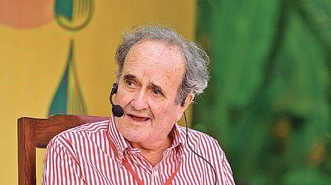 Former BBC journalist William Mark Tully
