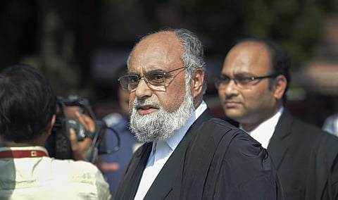 Sunni Waqf Board's Lawyer Shakeel Ahmed Sayeed. (File Photo | PTI)