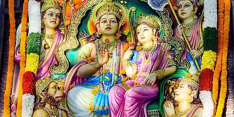 A photo of Lord Ram (Photo | EPS)