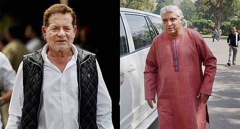 (L) Salim Khan, (R) Javed Akhtar. (Photo| PTI)