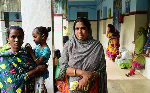 38-year-old Shahnaz from Bangladesh Broke down during a interview she along with others put in Govt Home in Bengaluru| Vinod Kumar T