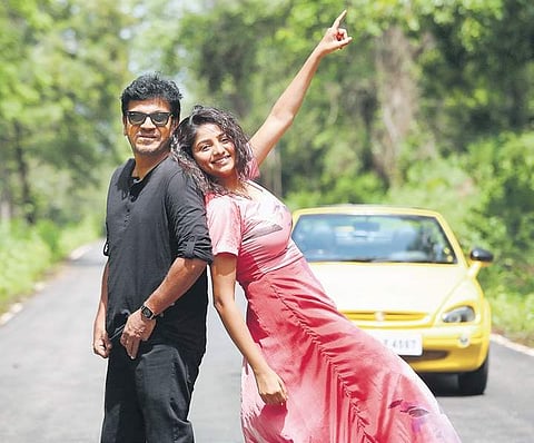 A still from the film Ayushman Bhava.