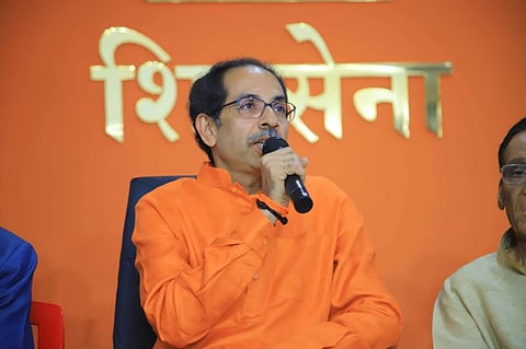 Shiv Sena chief Uddhav Thackeray (Photo| Twitter/ @OfficeofUT)