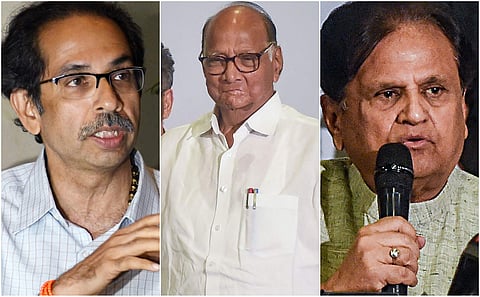 All the three parties shall get 14 ministries each, as per the proposed Shiv Sena formula. | (Photo | PTI)