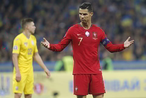 Portugal captain Cristiano Ronaldo (Photo | AP)