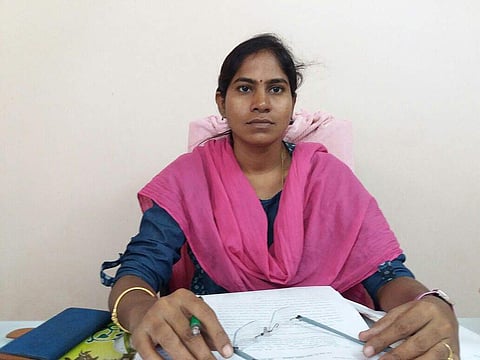 Tahasildhar Vijaya Reddy was burnt by Suresh of Goreli village in Nalgonda district in her office in Hayatnagar on Monday. | (Photo | EPS)