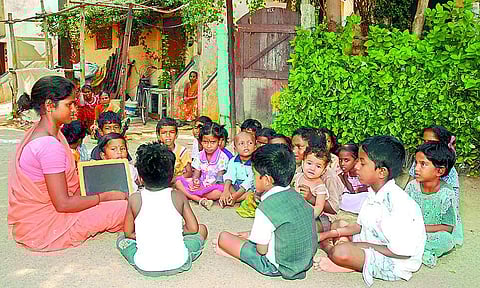 Image of an Anganwadi for representational purpose (File | EPS)