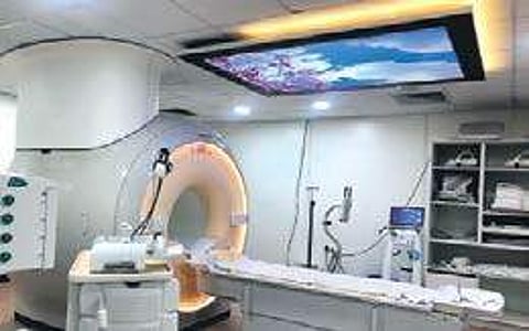The patients had to be sent to other hospitals or private diagnostic centres for MRI.