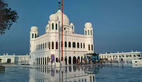 A view of Gurdwara Kartarpur Sahib in Pakistan. | (Photo | PTI)