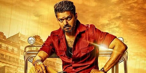 A still from Vijay-starrer 'Bigil'.