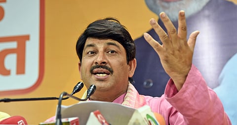 Delhi BJP president Manoj Tiwari (Photo | Parveen Negi, EPS)
