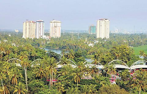 An Aerial view of Vyttila mobility hub | Arun Angela