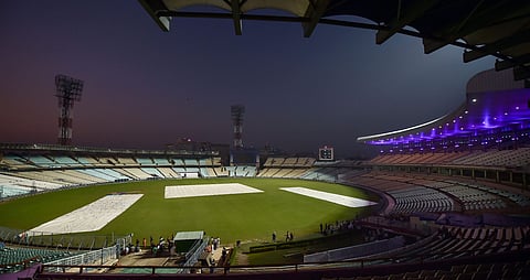 The Eden Gardens, one of the biggest stadiums in India, has a capacity of 67,000. (Photo | PTI)