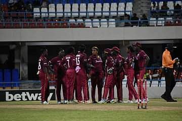 West Indies Women Cricket Team. (Photo | Twitter/Windies Cricket)