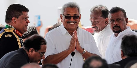 Sri Lanka's newly-elected President Gotabaya Rajapaksa (Photo | AP)