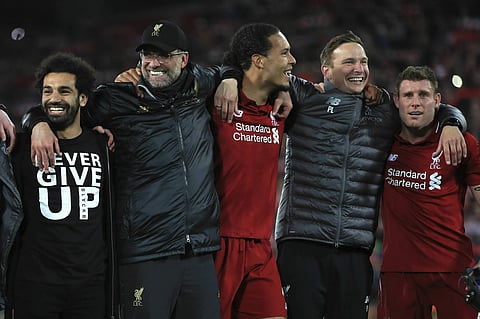 Liverpool start a daunting run of 13 games in 41 days at Crystal Palace on Saturday that will define their season. (Photo | AP)