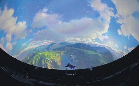 Birla planetarium has now reopened with a hybrid projection system and a hemispherical dome | Express