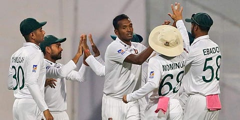 Bangladesh pacer Al-Amin Hossain (Photo | AP)