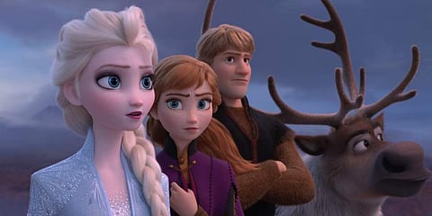 'Frozen 2' has witnessed a strong business at Indian box office during the opening weekend. (Photo | Twitter)