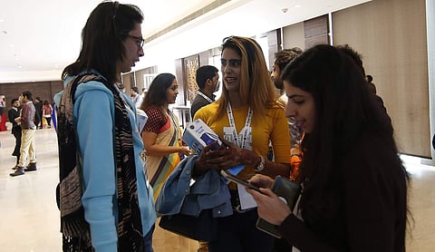 The job fair for the LGBTQ community was the first of its kind in the city. (Photo | Arun Kumar, EPS)