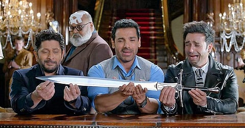 Still from the movie 'Pagalpanti'. (Photo | Youtube)