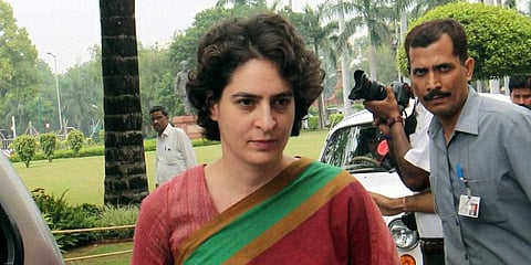 Congress general secretary Priyanka Gandhi (Photo | PTI)