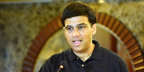 Indian Chess Grand Master Viswanathan Anand (File Photo | Ashwin Prasath, EPS)