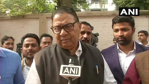 Abdul Razzaq Khan of Sunni Waqf Board. (Photo| ANI Twitter)