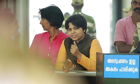 Bhoomatha Brigade founder Trupti Desai. (File Photo | EPS)