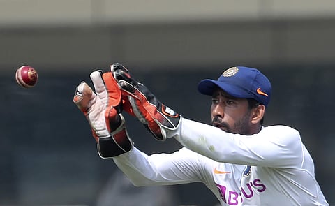India's Wriddhiman Saha (Photo | AP)