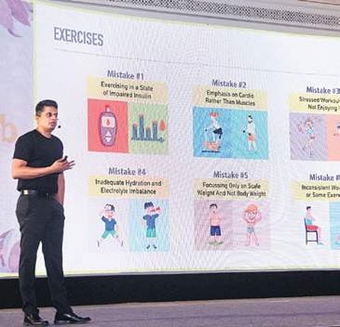 The event marked Anti Obesity Day