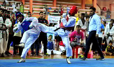 The World Taekwondo and IOC have made a request in this regard to the organisers, clearing the way for India to field the team. (File Photo | A Sanesh, EPS)