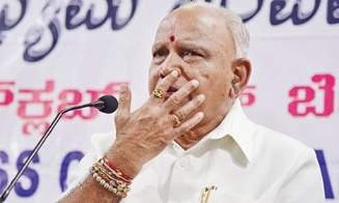 Karnataka Chief Minister BS Yediyurappa (File Photo| EPS/ Vinod Kumar T)