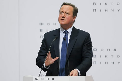 Britain's former Prime Minister David Cameron (File Photo | AP)