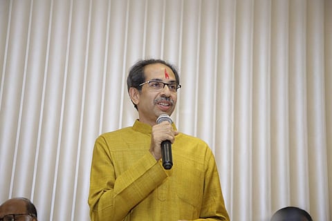 Maharashtra Chief Minister Uddhav Thackeray. (Photo | Shiv Sena Twitter)