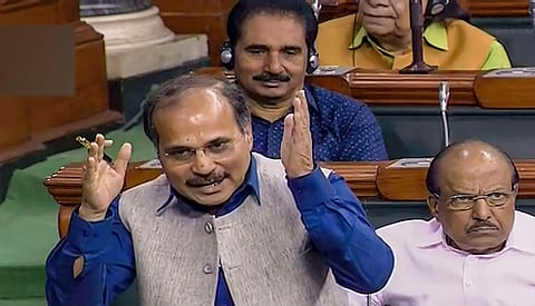 Congress leader Adhir Ranjan Chowdhury. (File | PTI)