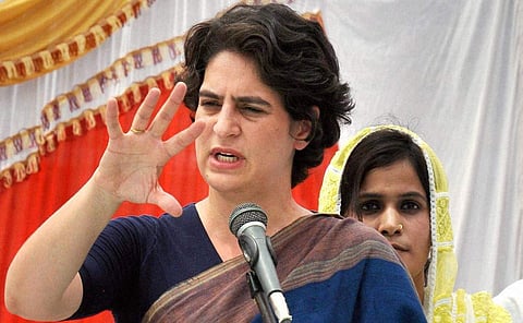 Congress General Secretary Priyanka Gandhi. (File Photo | PTI)