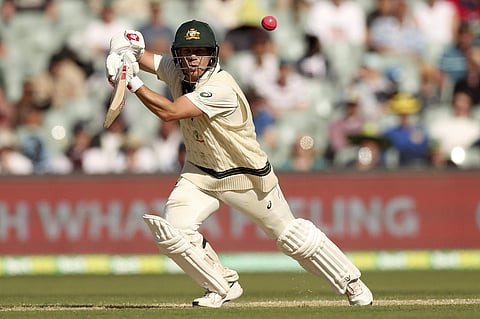 Australia's David Warner plays a shot. (Photo | AP)