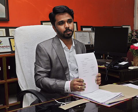 Vijayawada municipal commissioner V Prasanna Venkatesh (File photo | EPS)