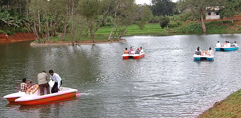 Image of boating activities in Kodaikanal lake used for representational purposes only