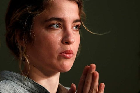File photo taken on May 20, 2017 shows French actress Adele Haenel during a press conferenceat the 70th edition of the Cannes Film Festival in Cannes. (Photo | AFP)