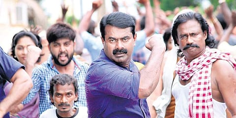 A still from Seeman-starrer 'Thavam'.